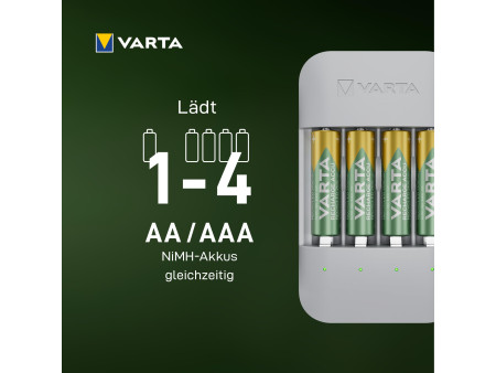 VARTA Chargeur ECO Charger Pro Recycled, non équipé
