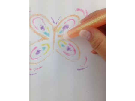 Kores Colle liquide 'Glitter Glue', couleurs pastelles
