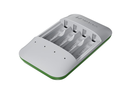 VARTA Chargeur ECO Charger Pro Recycled, avec 4x Micro AAA
