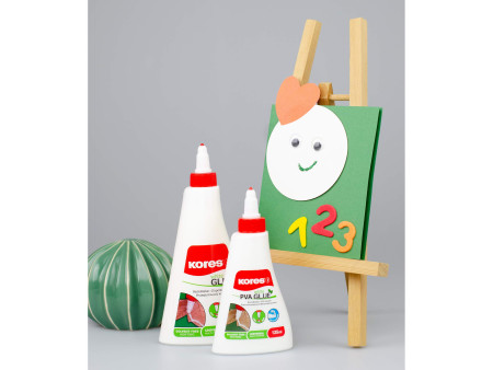 Kores Colle de bricolage 'whiteGLUE', sans solvant, 250 g