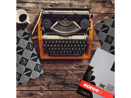 Kores papier carbone, format A4, 10 feuilles, noir