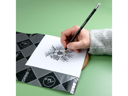 Kores papier carbone, format A4, 10 feuilles, noir