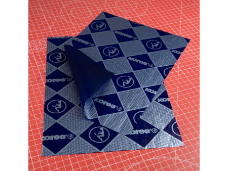 Kores papier carbone, format A4, 10 feuilles, bleu