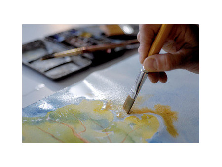 CANSON Album papier aquarelle 'Montval', 160 x 284 mm, 300 g