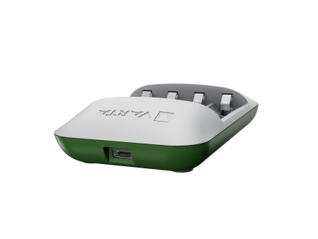VARTA Chargeur ECO Charger Pro Recycled, avec 4x Micro AA