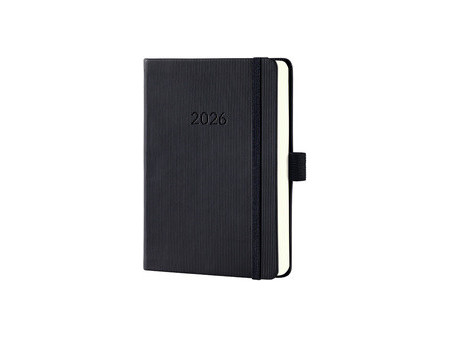 sigel Agenda de poche Conceptum 2027, env. A6, noir