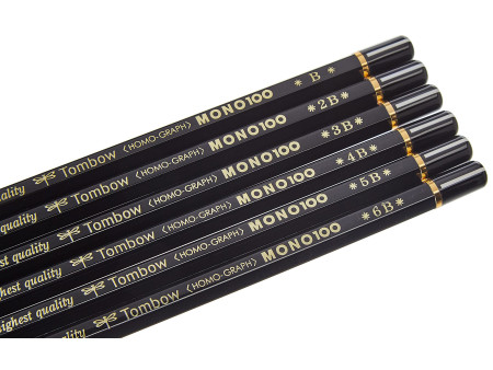 TOMBOW Set de crayons MONO 100, hexagonal, assorti