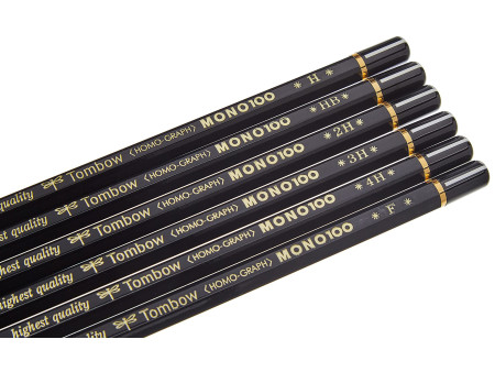 TOMBOW Set de crayons MONO 100, hexagonal, assorti