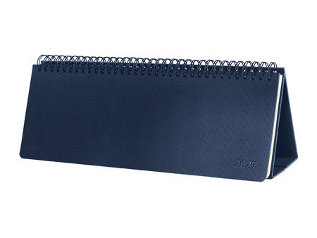 sigel Calendrier de table Conceptum, 2027, paysage, bleu