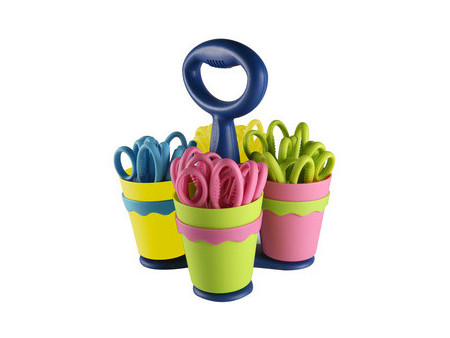 WESTCOTT MICROBAN Rangement pour ciseaux, garni