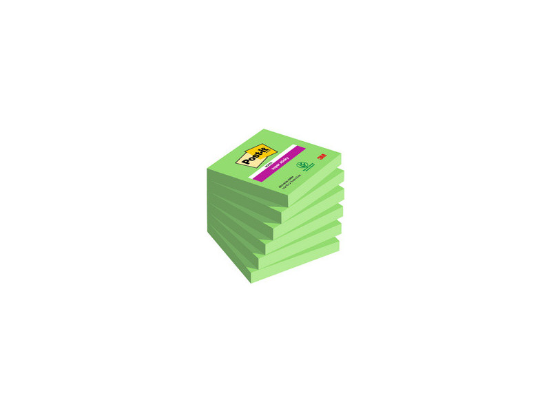 Post-it Bloc-note super sticky notes, 76 x 76 mm, rose