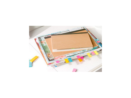 Post-it Marque-page Page Marker, papier, étroit, Energetic