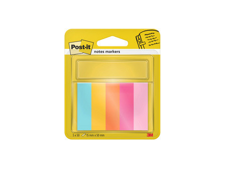 Post-it Marque-page Page Marker, papier, étroit, Energetic