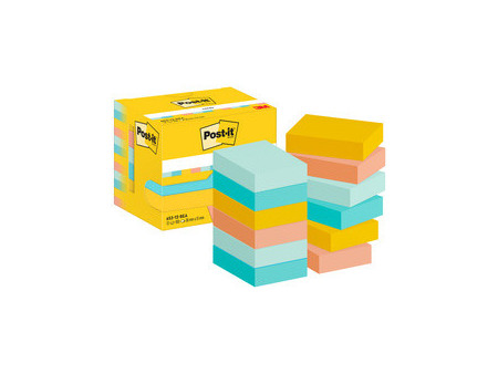 Post-it Bloc-note adhésif, 51 x 38 mm, Poptimistic