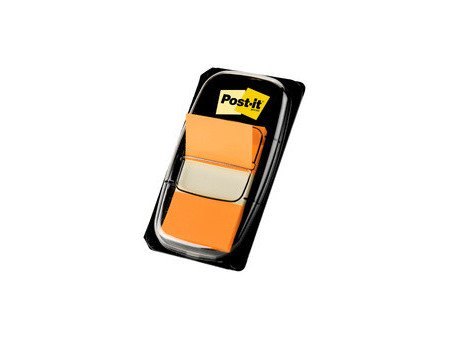 Post-it Marque-page adhésif Index, 25,4 x 43,2 mm, orange
