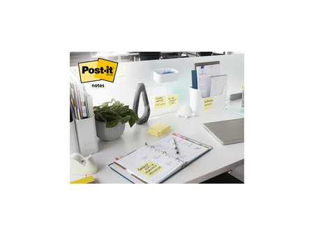 Post-it Bloc-note adhésif, 76 x 76 mm, jaune, 5+1 gratuit