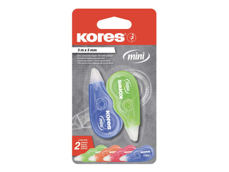 Kores roller correcteur jetable 'MINI', 5 mm x 5 m