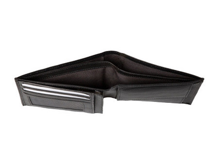 Alassio Portefeuille, format paysage, en cuir, marron
