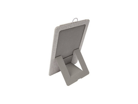 sigel Porte-menu à pince, A5, gris clair / marron