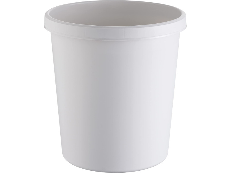 helit Corbeille à papier 'the german', 18 litres, PE, gris