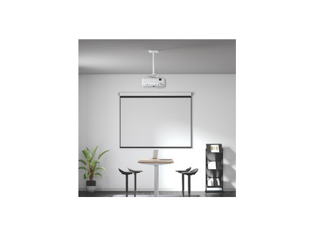 LogiLink Support de plafond pour vidéoprojecteur, blanc