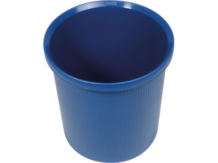 helit Corbeille à papier 'the german line', 18 litres, bleu