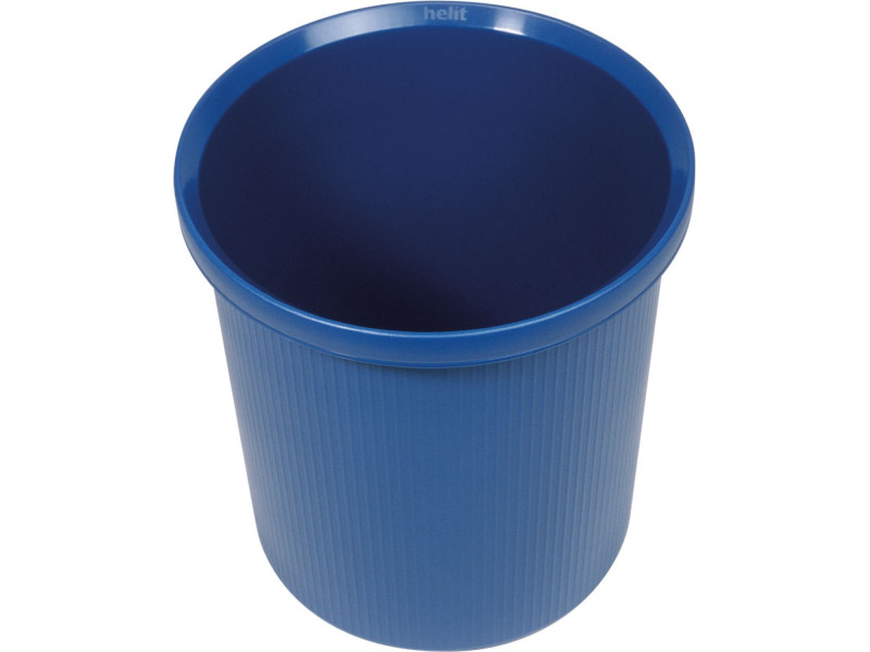 helit Corbeille à papier 'the german line', 18 litres, bleu