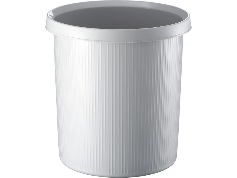 helit Corbeille à papier 'the german line', 18 litres, gris