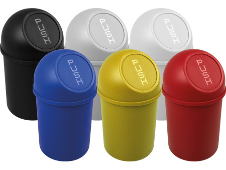 helit Poubelle 'the flip', 6 litres, bleu