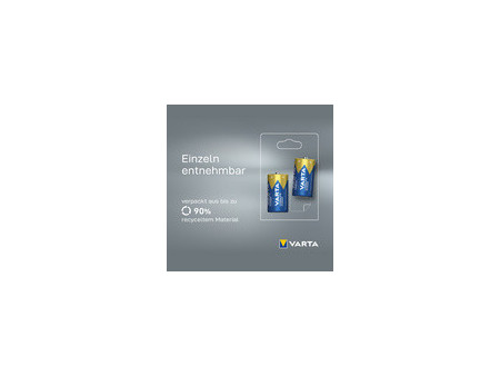 VARTA Pile alcaline Longlife Power, Baby (C), 4 pièces