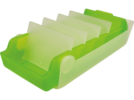 helit Boîte à fiches éducatives 'the beebox' A8, citron vert