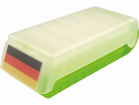 helit Boîte à fiches éducatives 'the beebox' A8, citron vert