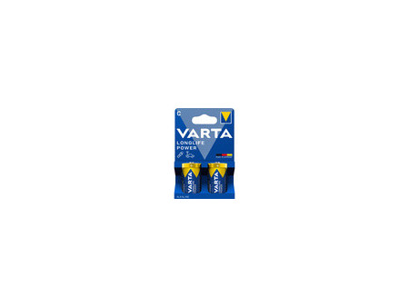 VARTA Pile alcaline Longlife Power, Baby (C), 4 pièces