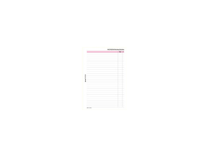 bind Fiche de rechange pour notes Manager, A5, quadrillé