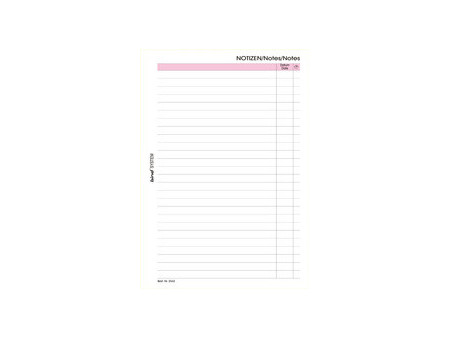 bind Fiche de rechange pour notes Manager, A6, ligné