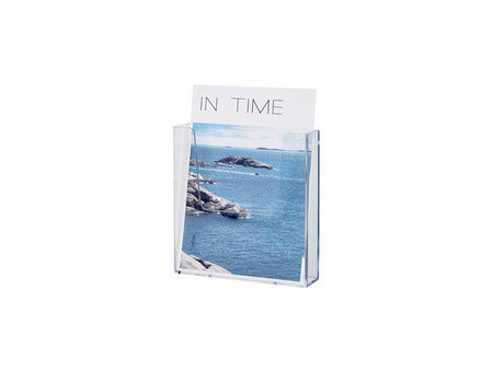 helit Porte-brochures mural 'the help wall', A5, transparent