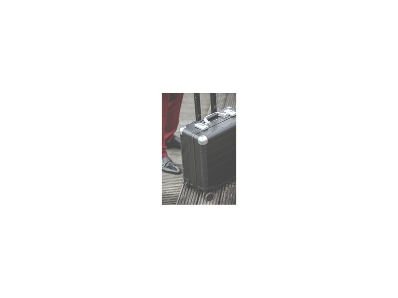 ALUMAXX Business Valise à roulettes GEMINI, serrure TSA,noir
