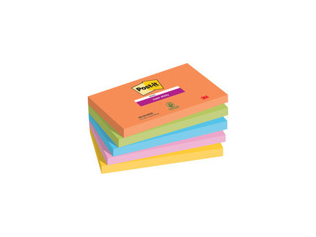 Post-it Bloc-note super sticky notes, 76 x 76 mm, Boost
