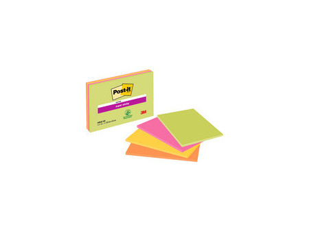 Post-it Bloc-note super sticky Meeting Notes, 152 x 101 mm