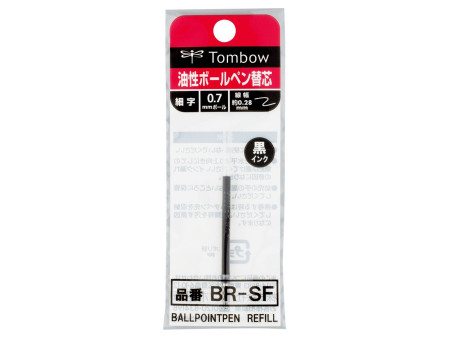 TOMBOW Recharge pour stylo-bille 'BR-SF', noir