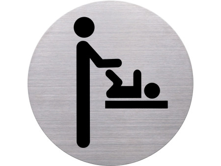 helit Pictogramme 'the badge' espace change bébé, argent
