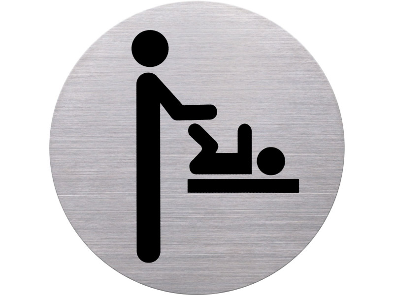 helit Pictogramme 'the badge' espace change bébé, argent