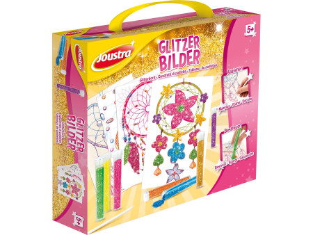 Joustra Kit de loisirs créatifs 'TABLEAUX DE PAILLETTES'