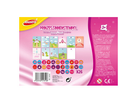 Joustra Kit de tampons à motif 'TAMPONS PRINCESSES'
