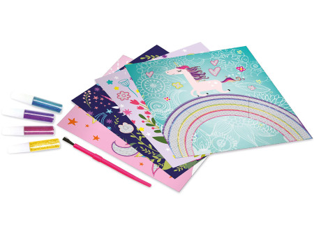 Joustra Kit de loisirs créatifs 'ART EN PAILLETTES'