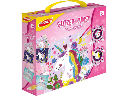 Joustra Kit de loisirs créatifs 'ART EN PAILLETTES'