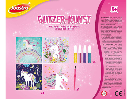 Joustra Kit de loisirs créatifs 'ART EN PAILLETTES'