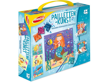 Joustra Kit de loisirs créatifs 'PAILLETTES ARTISTIQUES'