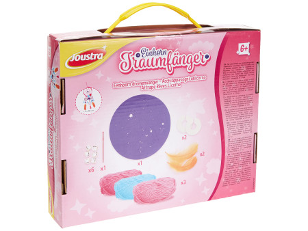Joustra Kit de loisirs créatifs 'Attrape-rêve licorne'