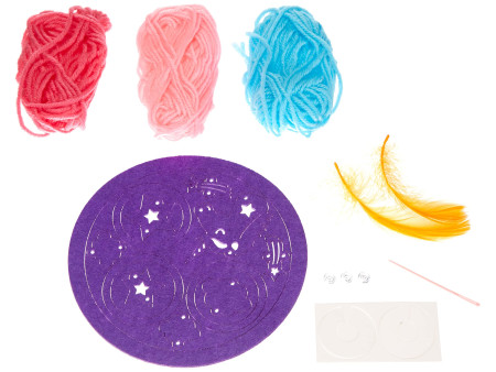 Joustra Kit de loisirs créatifs 'Attrape-rêve licorne'